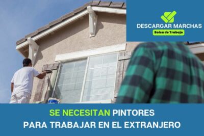 Se necesitan pintores para el extranjero