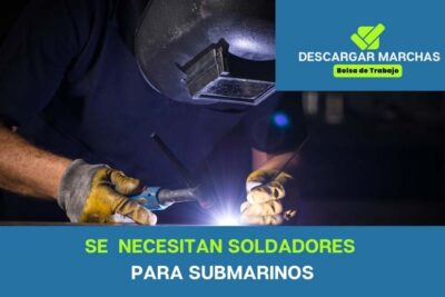 Se necesitan soldadores para submarinos