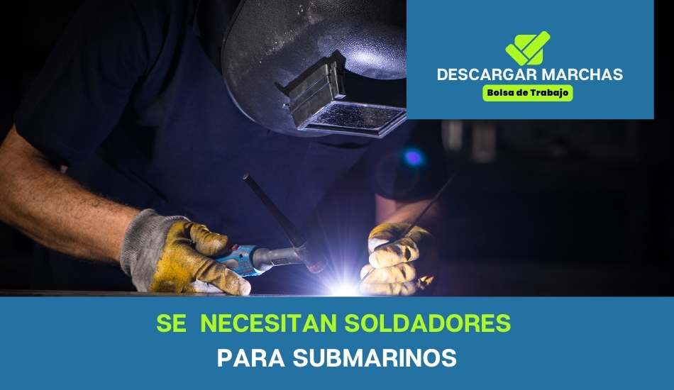 Se necesitan soldadores para submarinos