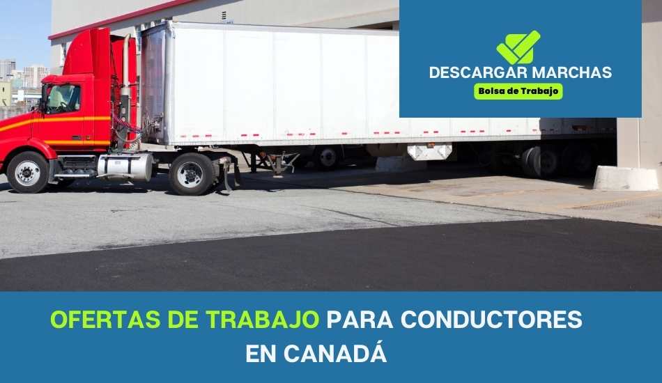 ofertas de trabajo para conductores en canadá