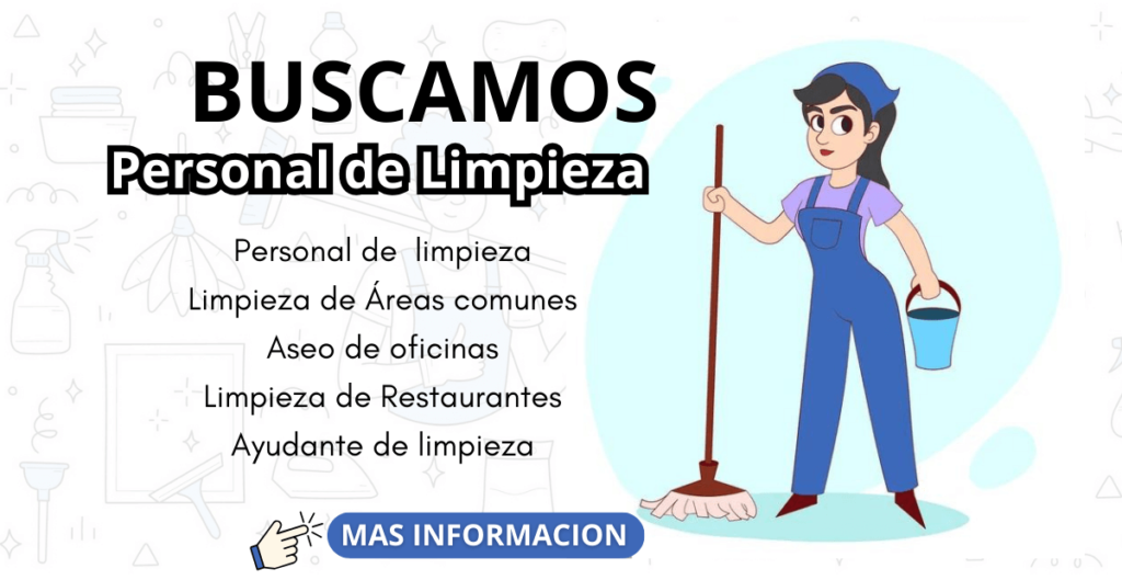 trabajos de limpieza