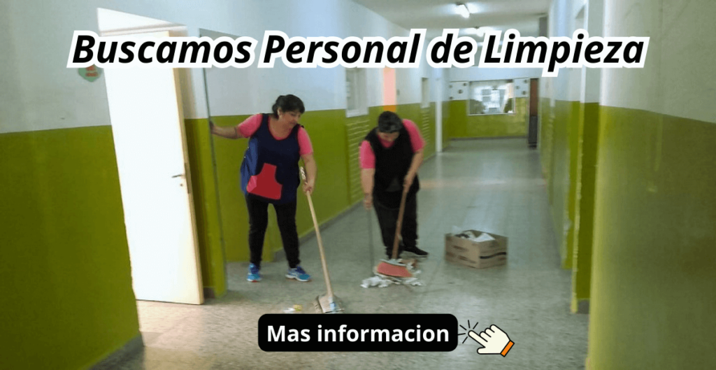 trabajos de limpieza