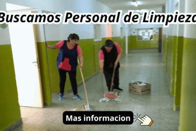 trabajos de limpieza
