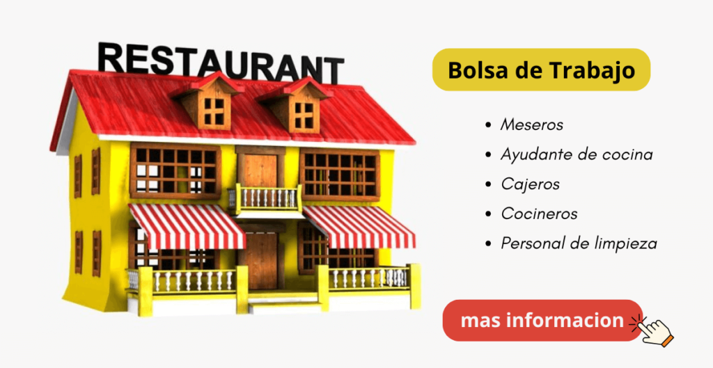 trabajo en restaurantes