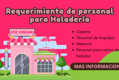 trabajo en heladerías