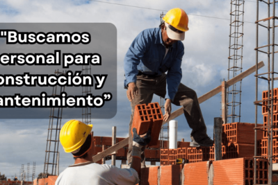 trabajos de construccion