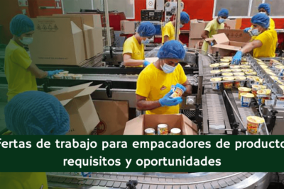 trabajos de empacadores