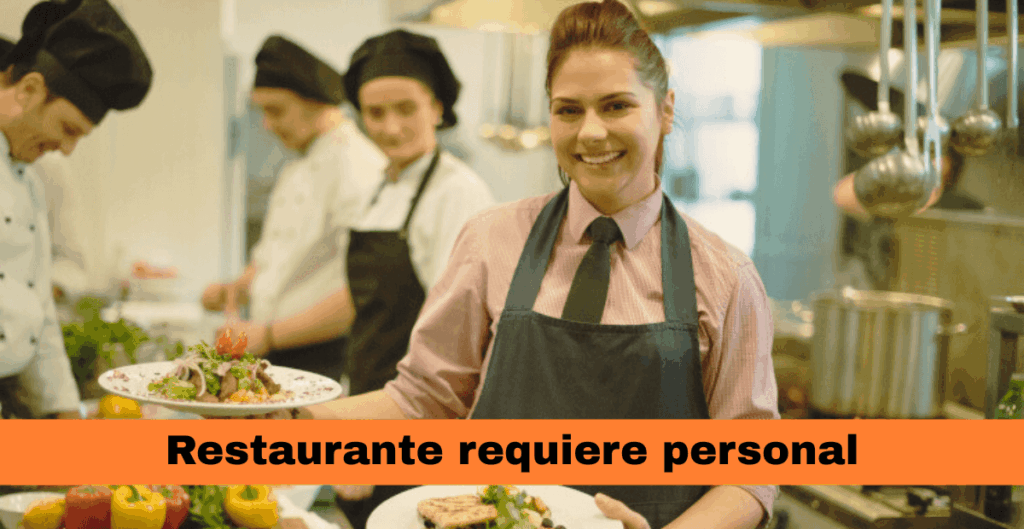 TRABAJO EN RESTAURANTES