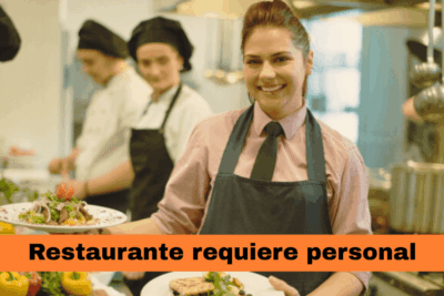 TRABAJO EN RESTAURANTES